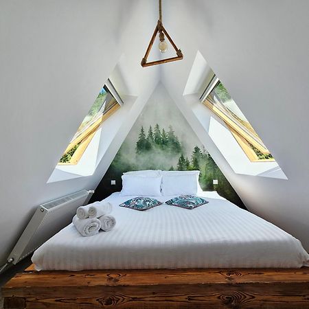 Cabana Cozy Cabin A Frame โตปลีซา ภายนอก รูปภาพ