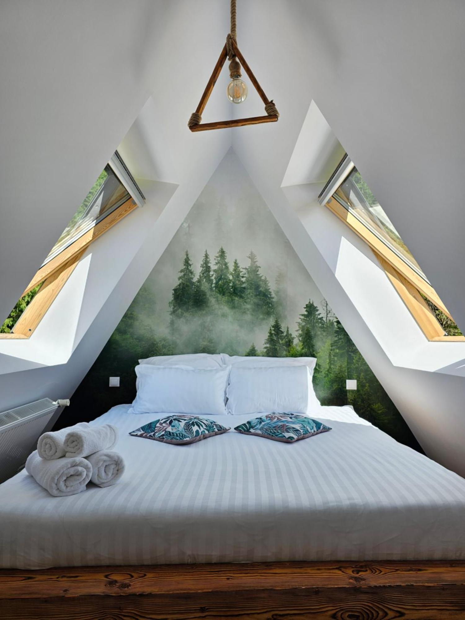 Cabana Cozy Cabin A Frame โตปลีซา ภายนอก รูปภาพ
