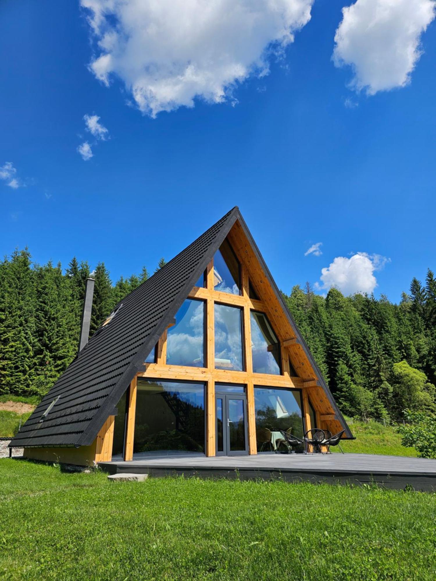 Cabana Cozy Cabin A Frame โตปลีซา ภายนอก รูปภาพ